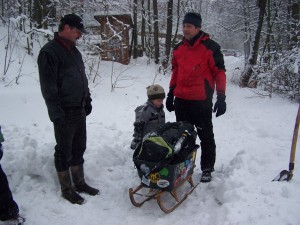 Taucherschlitten