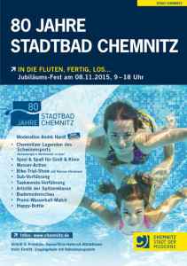 Fotoshooting und Fotoausstellung zu 80 Jahre Stadtbad Chemnitz am 8. November